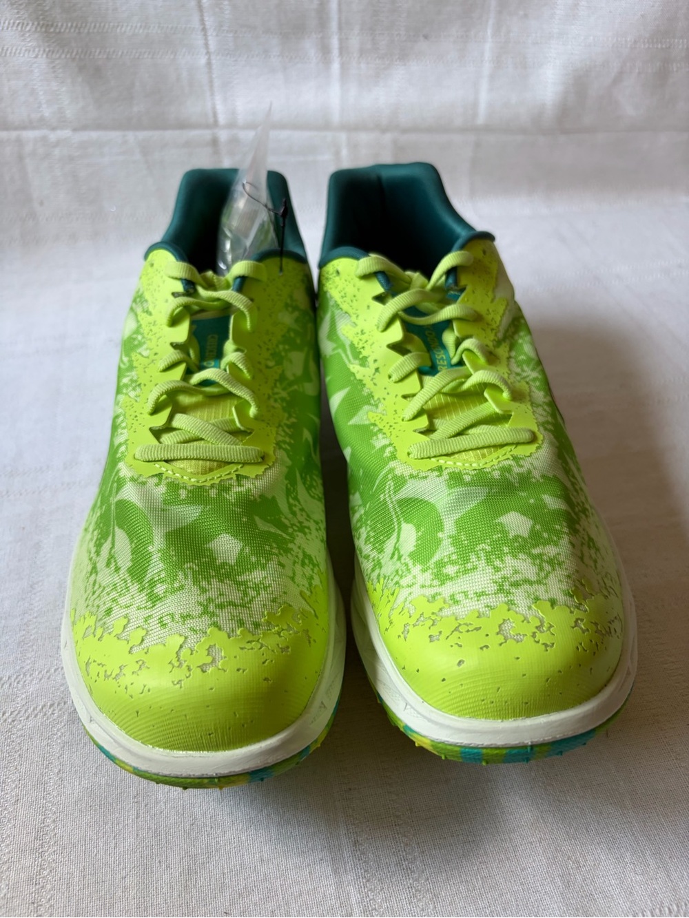 Hoka One One Crescendo XC Green Track Spike Running Shoes Men's Size 9.5 - Picture 3 of 8